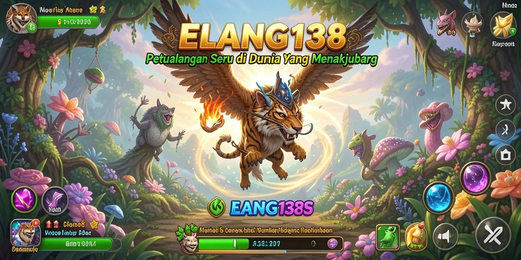 Tampilan gameplay memukau dan mendebarkan dari ELANG138.