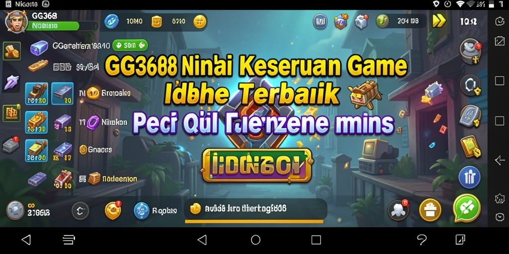 Screenshot menunjukkan gameplay santai dan menarik dari GG368.