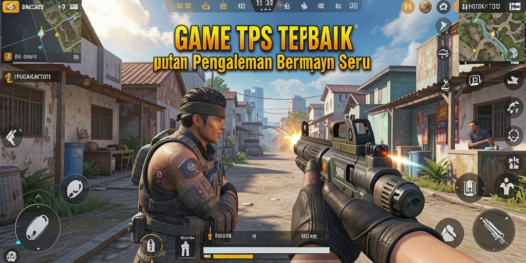 Tampilan gameplay seru di PUNCAKTOTO dalam mode TPS.